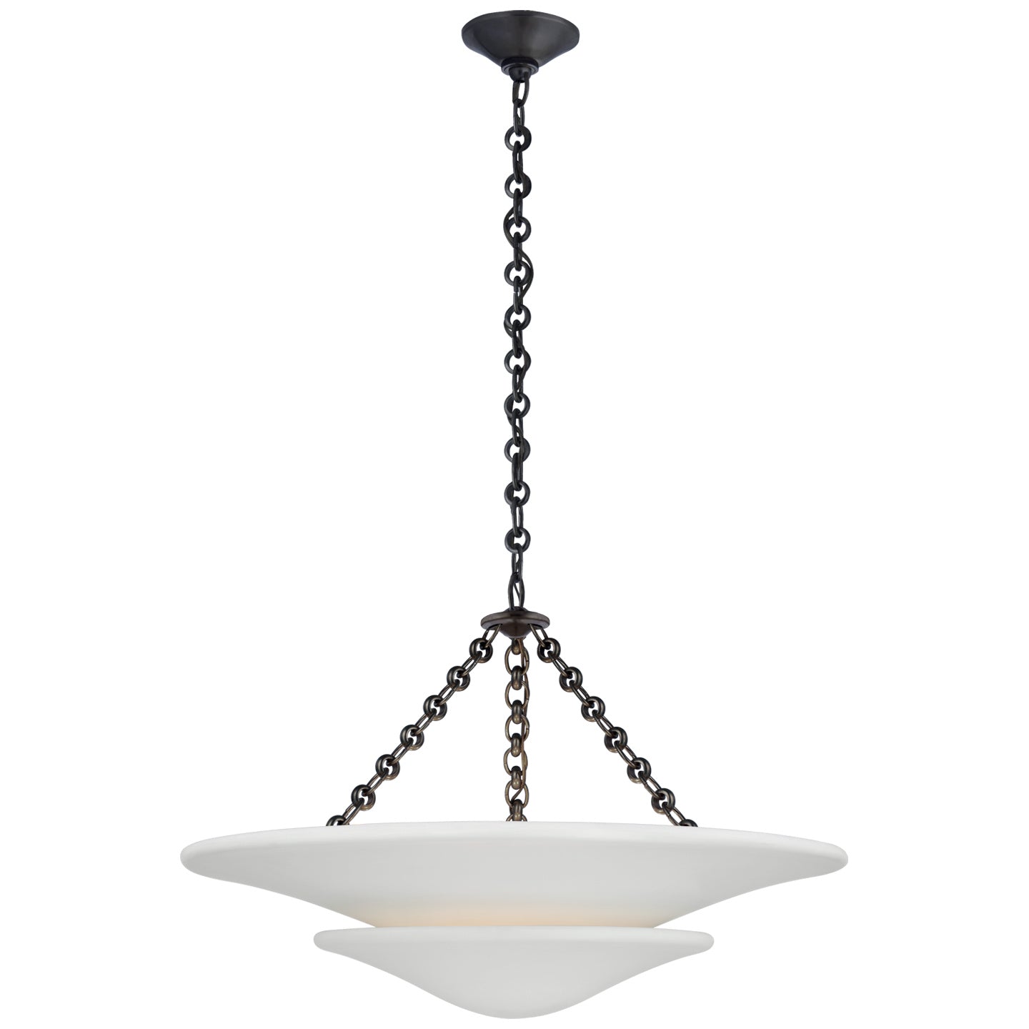 Load image into Gallery viewer, Visual Comfort Signature - ARN 5425BZ-PW - LED Chandelier - Mollino - Bronze
