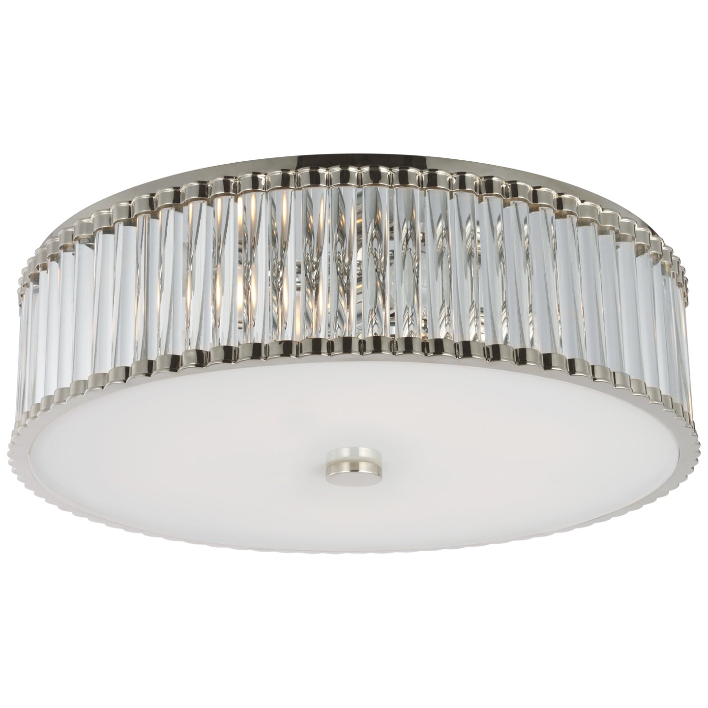 Load image into Gallery viewer, Visual Comfort Signature - CHC 4927PN-CG - LED Flush Mount - Kean - Polished Nickel
