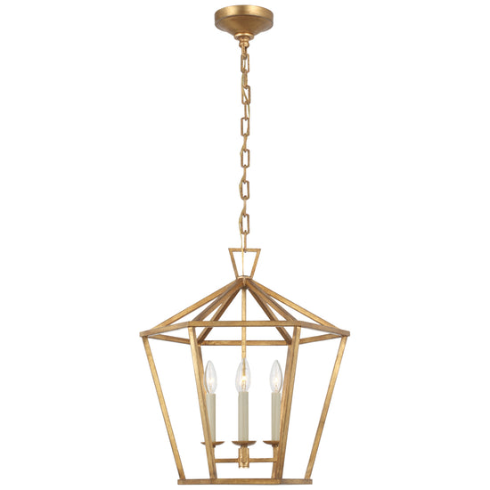 Load image into Gallery viewer, Visual Comfort Signature - CHC 5227GI - LED Lantern - Darlana Hex - Gilded Iron
