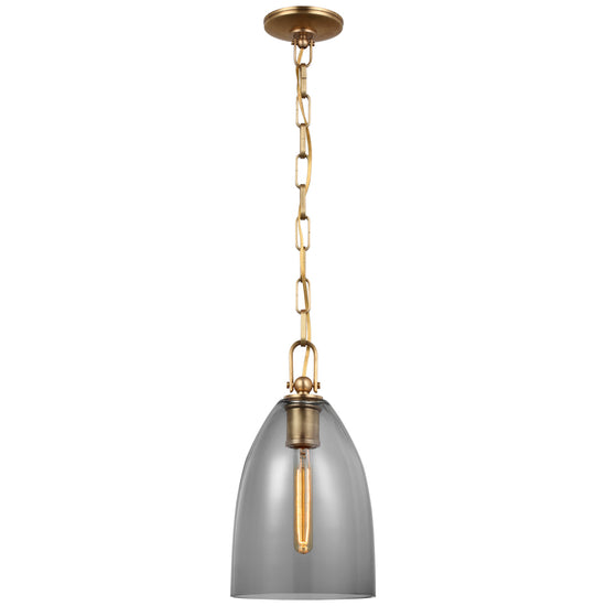 Visual Comfort Signature - CHC 5425AB-SMG - LED Pendant - Andros - Antique-Burnished Brass