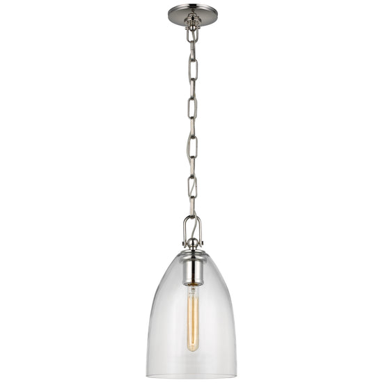 Load image into Gallery viewer, Visual Comfort Signature - CHC 5425PN-CG - LED Pendant - Andros - Polished Nickel
