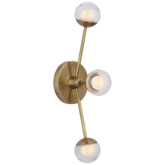 Load image into Gallery viewer, Visual Comfort Signature - KS 2230SB-CG - LED Wall Sconce - Alloway - Soft Brass
