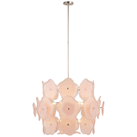 Load image into Gallery viewer, Visual Comfort Signature - KS 5067PN-BLS - LED Chandelier - Leighton - Polished Nickel
