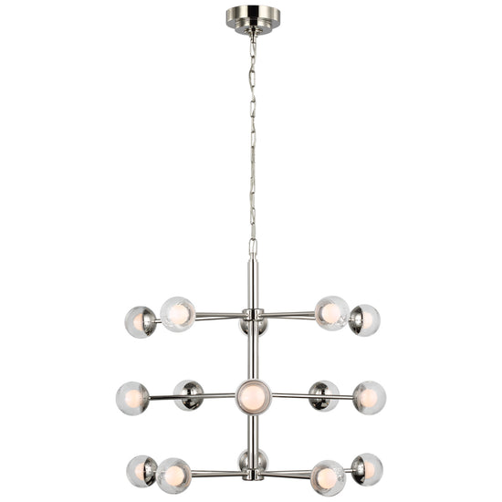 Load image into Gallery viewer, Visual Comfort Signature - KS 5230PN-CG - LED Chandelier - Alloway - Polished Nickel

