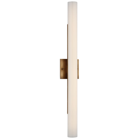 Load image into Gallery viewer, Visual Comfort Signature - KW 2224AB-WG - LED Bath Light - Precision - Antique-Burnished Brass
