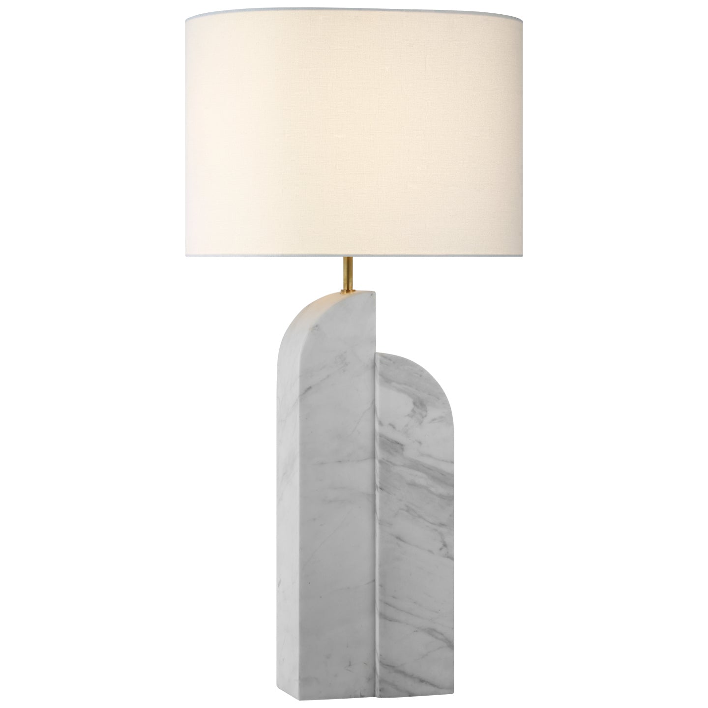 Visual Comfort Signature - KW 3931WM-L - LED Table Lamp - Savoye - White Marble