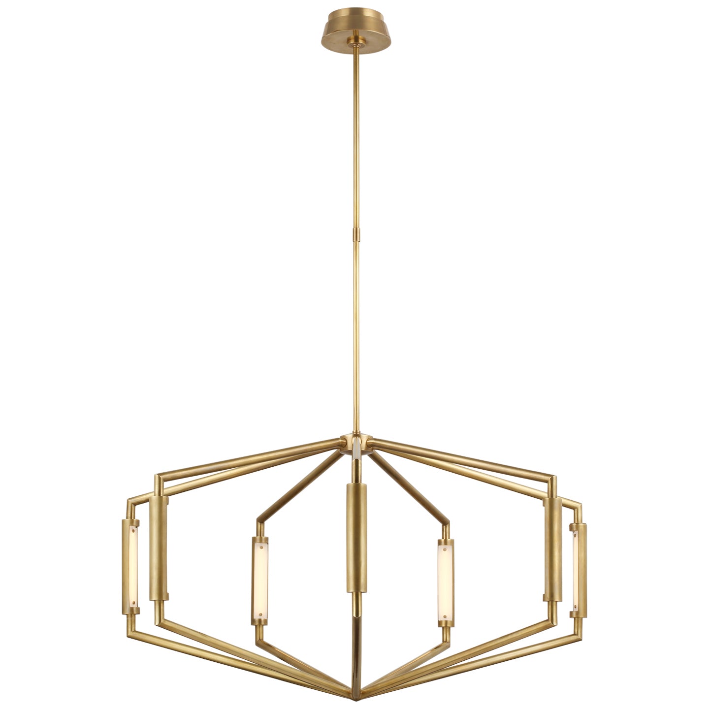 Load image into Gallery viewer, Visual Comfort Signature - KW 5707AB - LED Chandelier - Appareil - Antique-Burnished Brass
