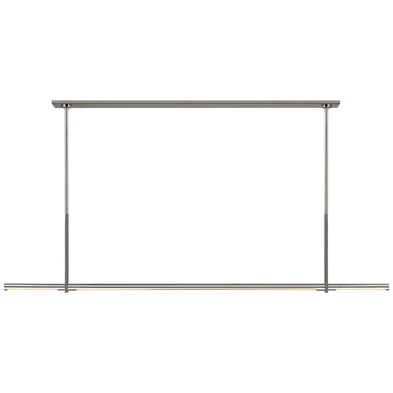 Load image into Gallery viewer, Visual Comfort Signature - KW 5730PN - LED Linear Pendant - Axis - Polished Nickel
