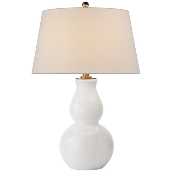 Visual Comfort Signature - SL 3811WG-L - One Light Table Lamp - Gourd - White Glass