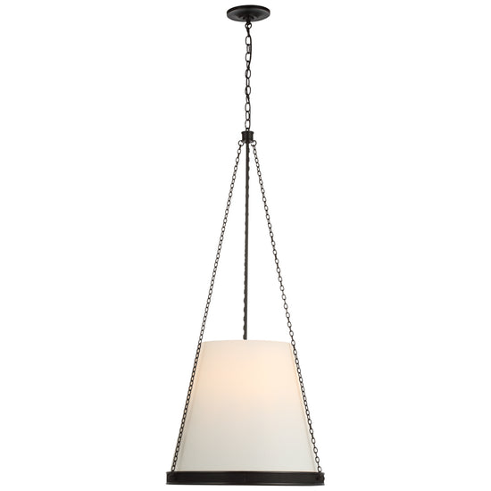Load image into Gallery viewer, Visual Comfort Signature - S 5182BZ-L - LED Pendant - Reese - Bronze
