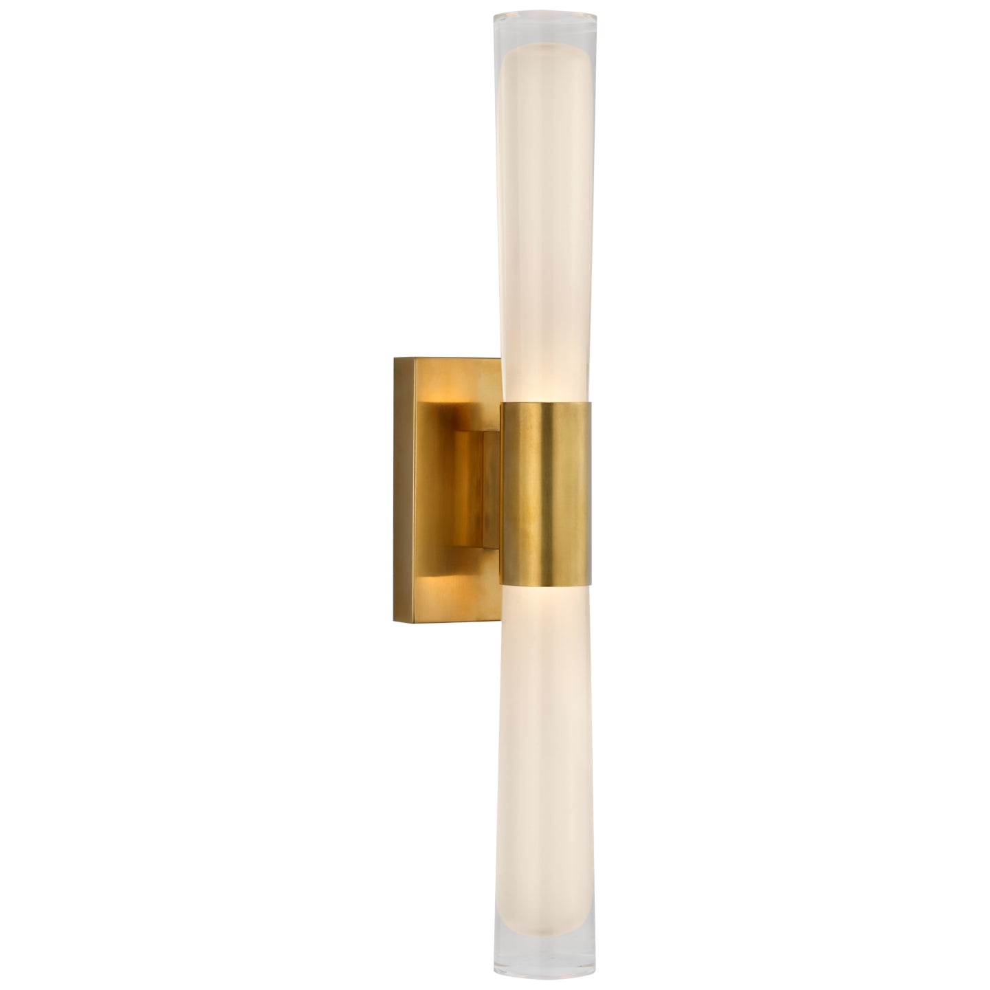 Load image into Gallery viewer, Visual Comfort Signature - ARN 2473HAB-CG - LED Wall Sconce - Brenta - Hand-Rubbed Antique Brass
