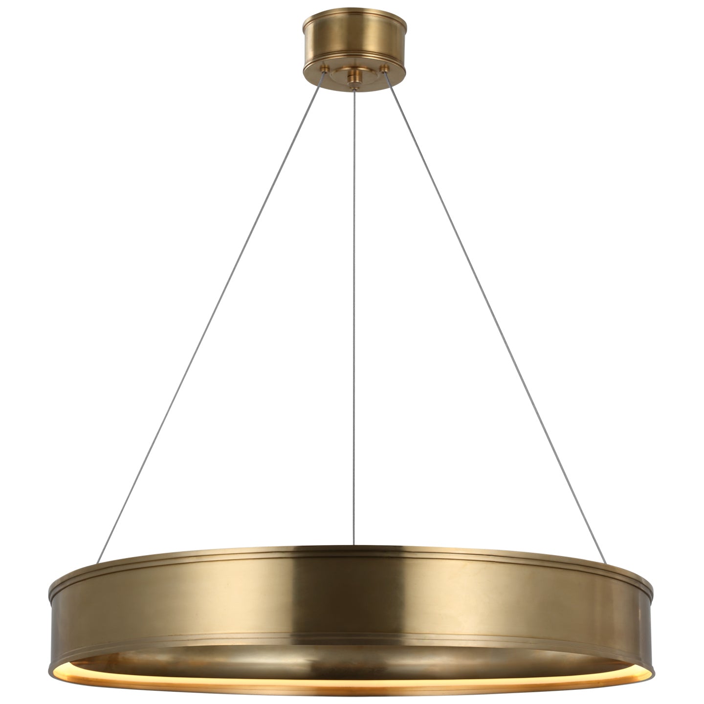 Load image into Gallery viewer, Visual Comfort Signature - CHC 1615AB - LED Chandelier - Connery - Antique-Burnished Brass
