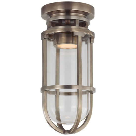 Load image into Gallery viewer, Visual Comfort Signature - CHC 4484AN-CG - LED Flush Mount - Gracie - Antique Nickel
