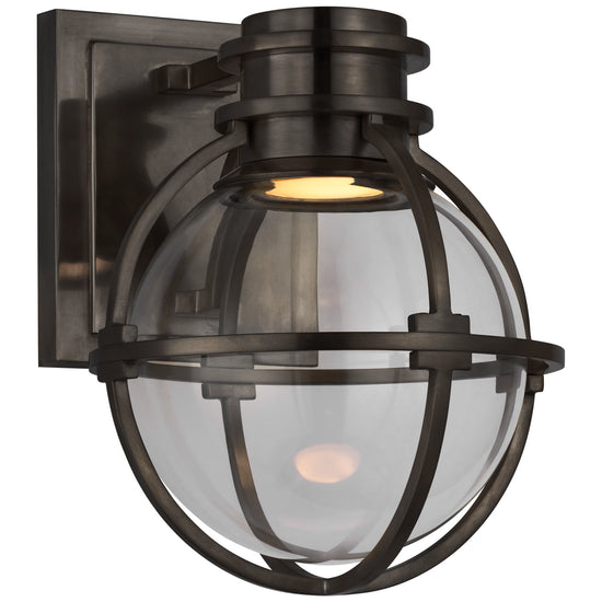 Load image into Gallery viewer, Visual Comfort Signature - CHD 2480BZ-CG - LED Wall Sconce - Gracie - Bronze
