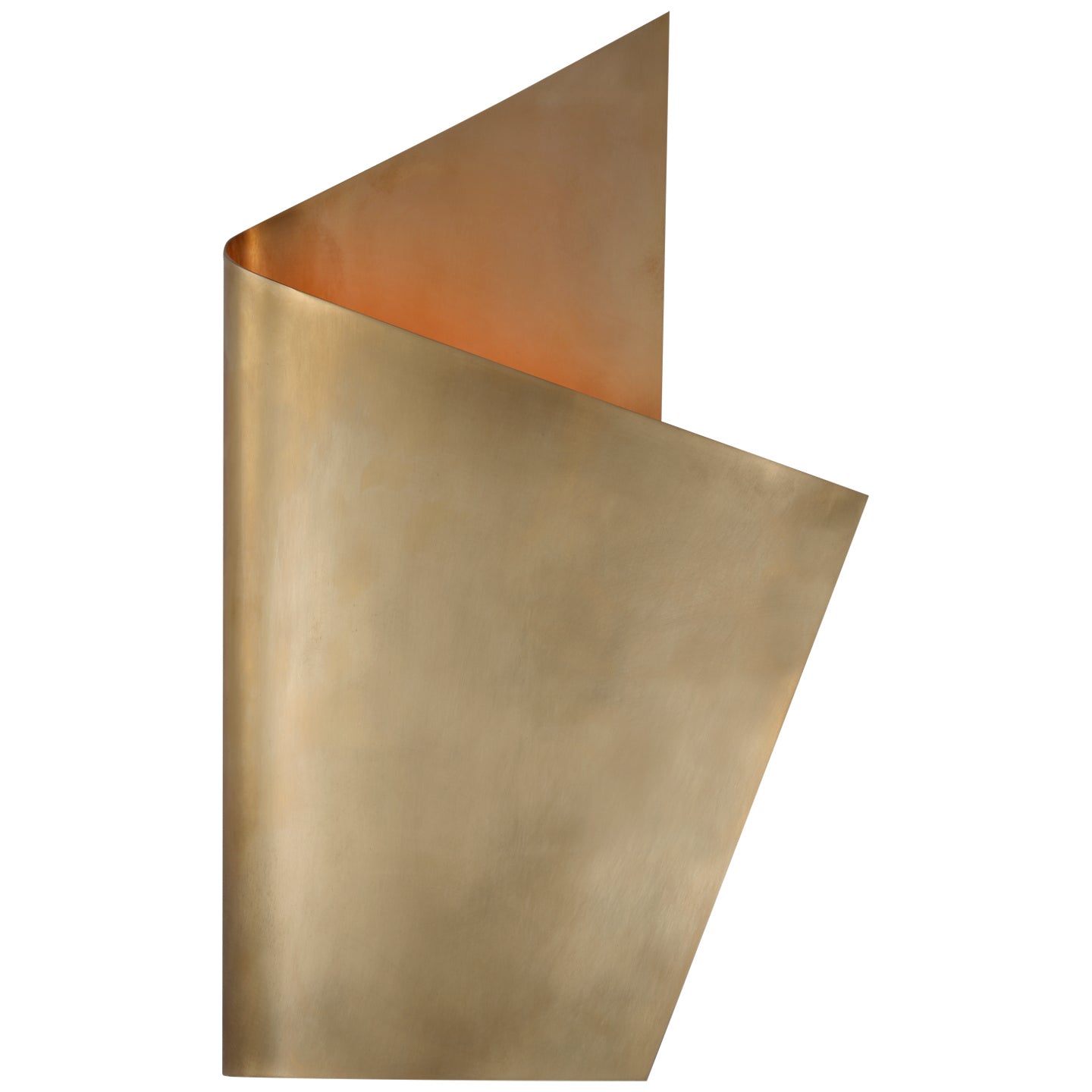 Visual Comfort Signature - KW 2633AB - LED Wall Sconce - Piel - Antique-Burnished Brass