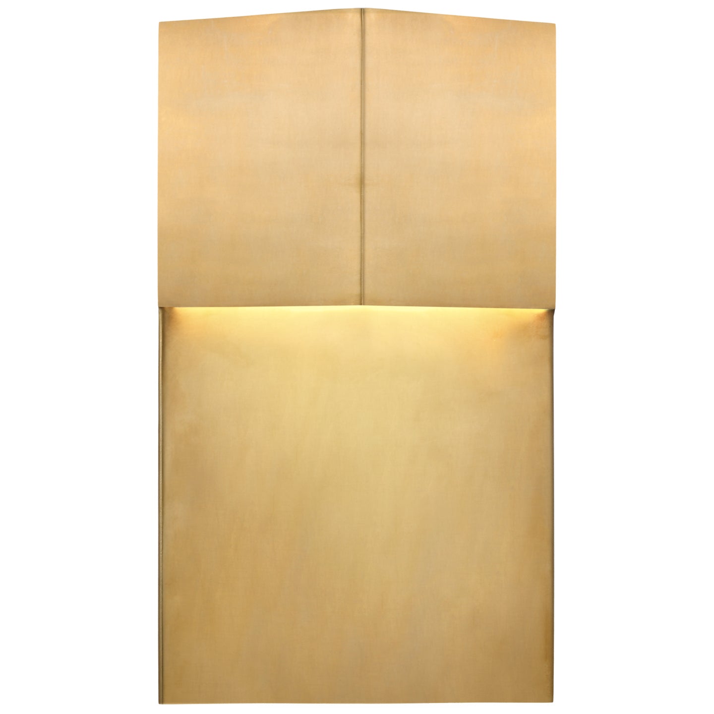 Visual Comfort Signature - KW 2781AB - LED Outdoor Wall Sconce - Rega - Antique-Burnished Brass