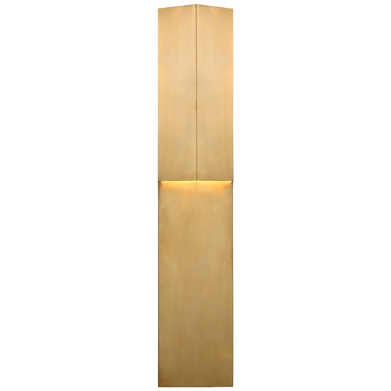 Load image into Gallery viewer, Visual Comfort Signature - KW 2782AB - LED Outdoor Wall Sconce - Rega - Antique-Burnished Brass
