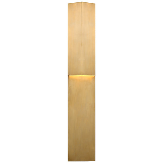 Load image into Gallery viewer, Visual Comfort Signature - KW 2783AB - LED Outdoor Wall Sconce - Rega - Antique-Burnished Brass
