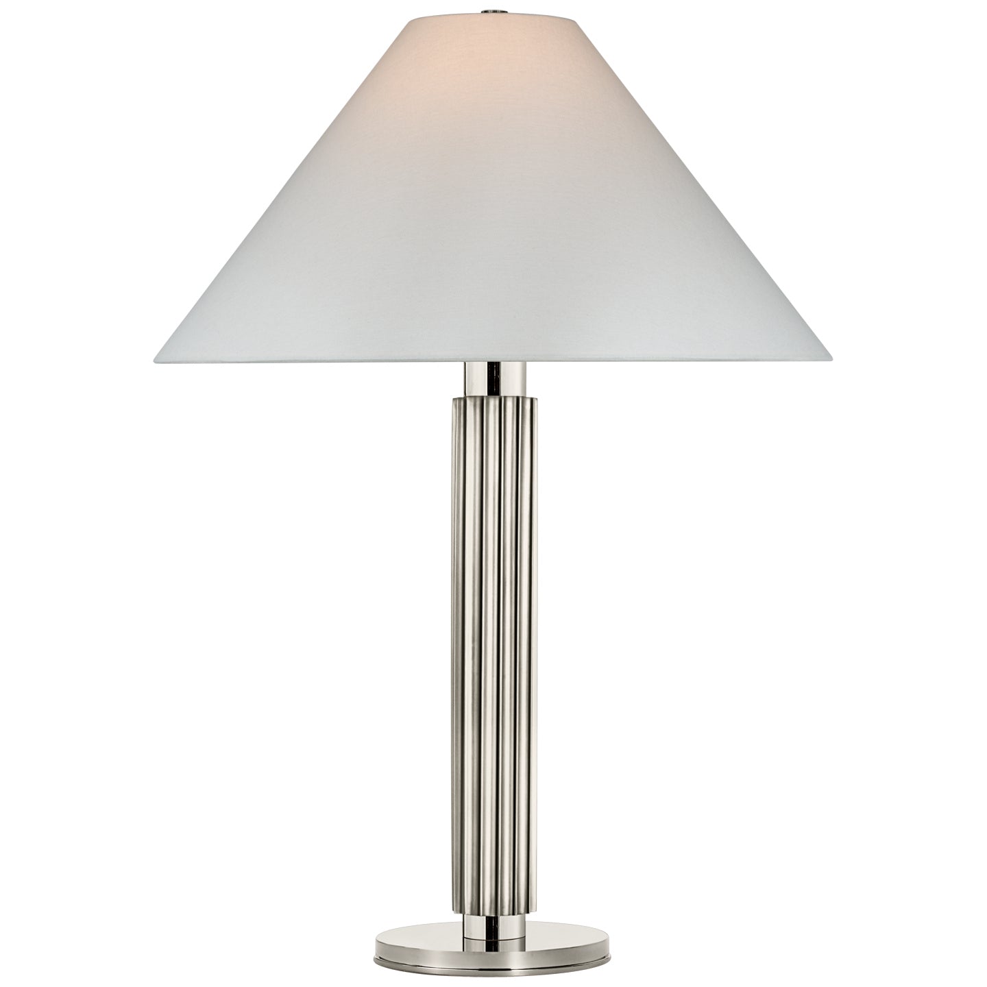Load image into Gallery viewer, Visual Comfort Signature - S 3115PN-L - LED Table Lamp - Durham - Polished Nickel
