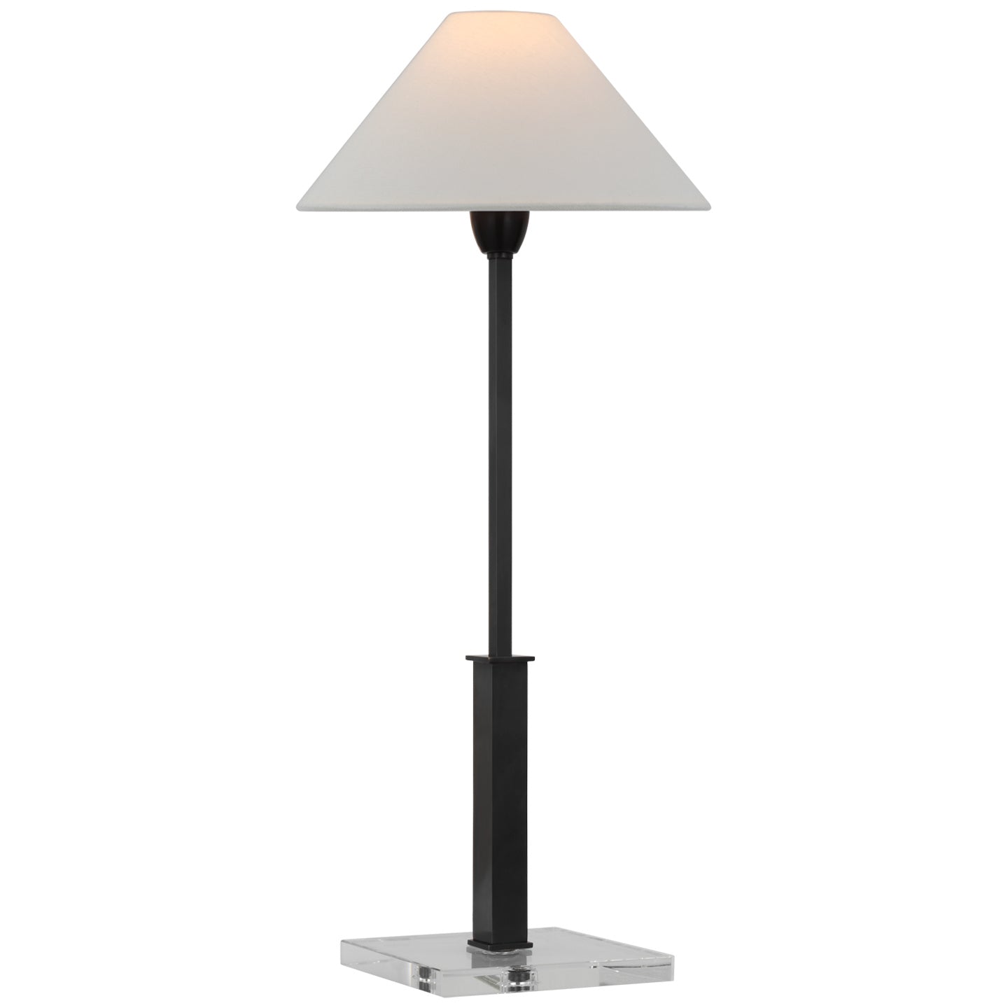 Load image into Gallery viewer, Visual Comfort Signature - SP 3510BZ/CG-L - LED Table Lamp - Asher - Bronze and Crystal
