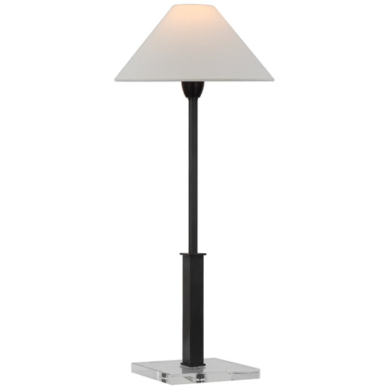 Load image into Gallery viewer, Visual Comfort Signature - SP 3510BZ/CG-L - LED Table Lamp - Asher - Bronze and Crystal
