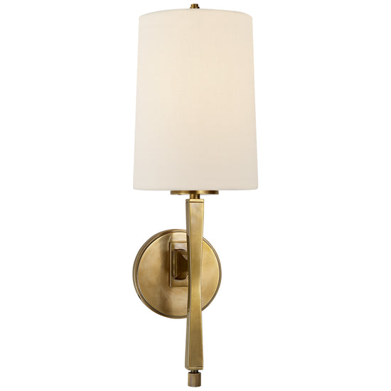 Visual Comfort Signature - TOB 2740HAB-L - One Light Wall Sconce - Edie - Hand-Rubbed Antique Brass