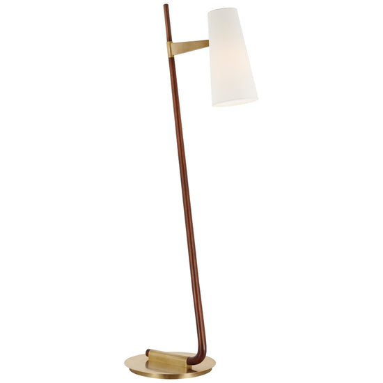 Load image into Gallery viewer, Visual Comfort Signature - ARN 1060MHG/HAB-L - LED Floor Lamp - Katia - Mahogany and Hand-Rubbed Antique Brass
