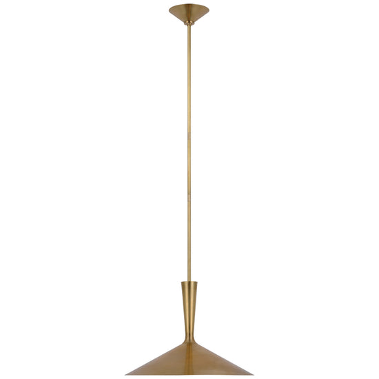 Load image into Gallery viewer, Visual Comfort Signature - ARN 5541HAB - LED Pendant - Rosetta - Hand-Rubbed Antique Brass
