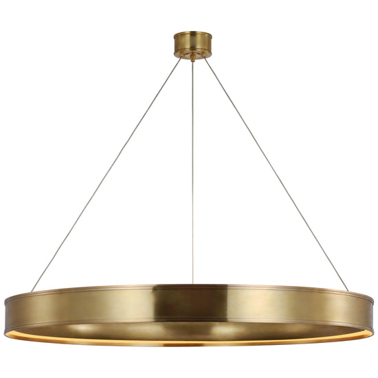 Visual Comfort Signature - CHC 1617AB - LED Chandelier - Connery - Antique-Burnished Brass