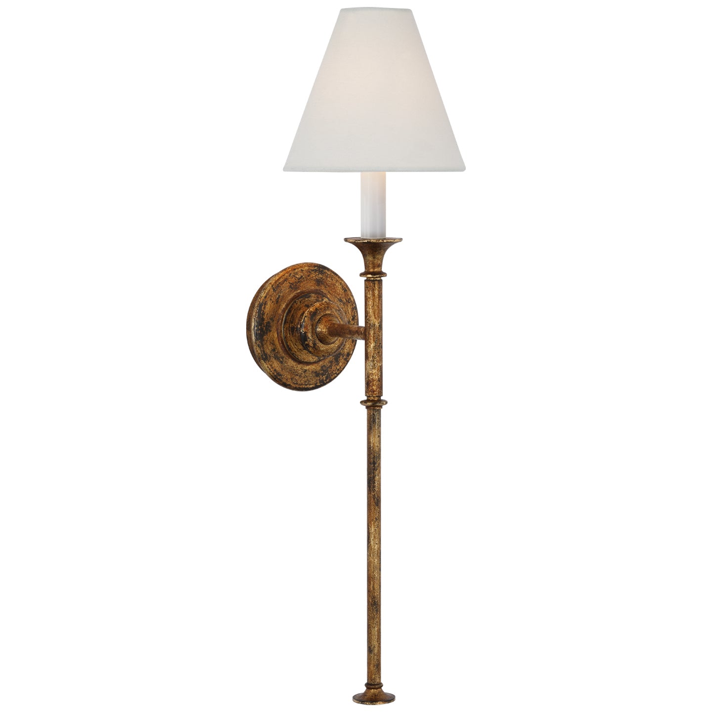 Load image into Gallery viewer, Visual Comfort Signature - TOB 2453AG-L - LED Wall Sconce - Piaf - Antique Gild
