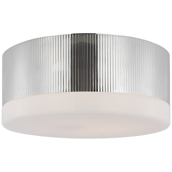 Load image into Gallery viewer, Visual Comfort Signature - TOB 4357PN-WG - LED Flush Mount - Ace - Polished Nickel
