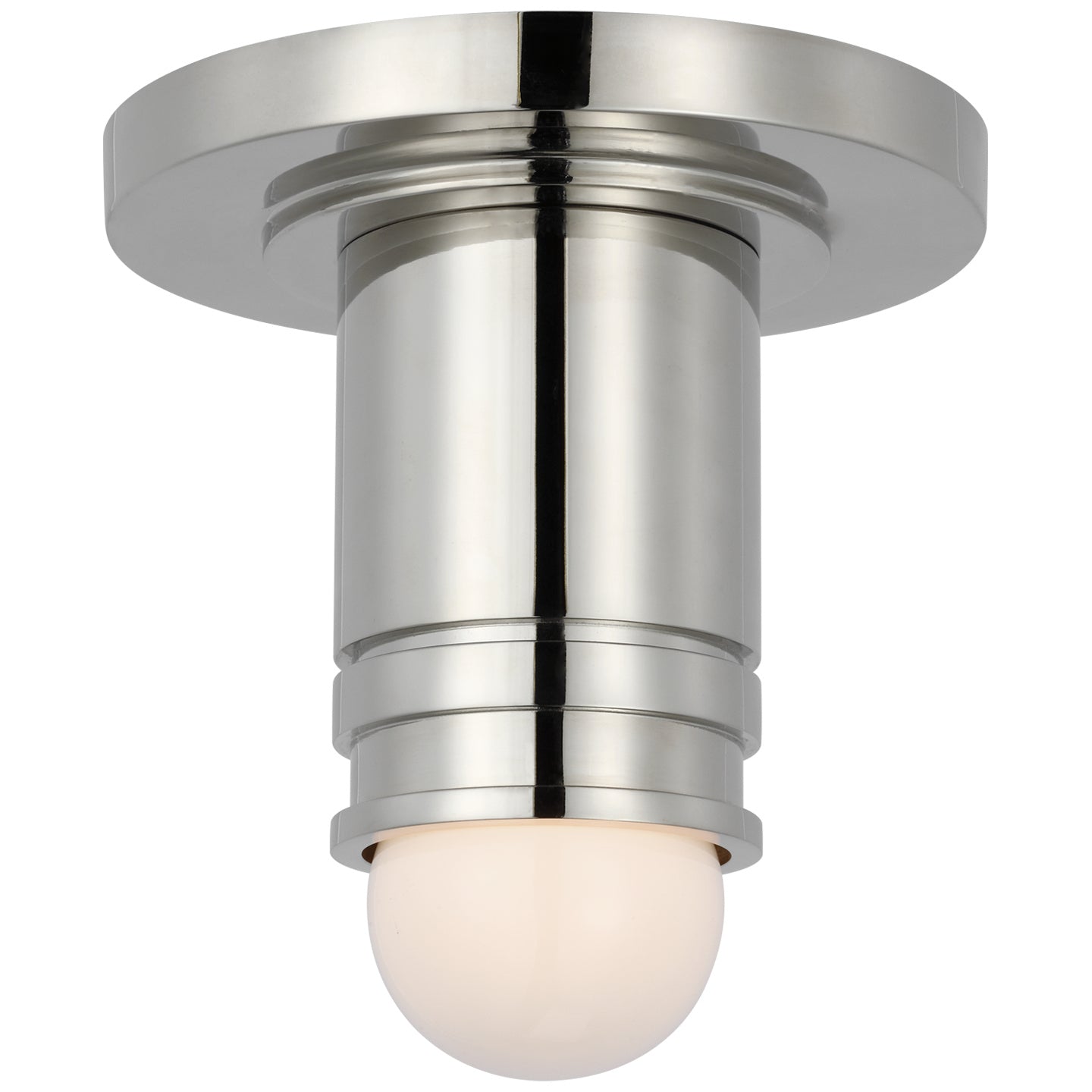 Load image into Gallery viewer, Visual Comfort Signature - TOB 4360PN - LED Flush Mount - Top Hat - Polished Nickel
