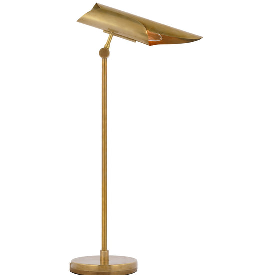 Load image into Gallery viewer, Visual Comfort Signature - CD 3020SB - LED Desk Lamp - Flore - Soft Brass

