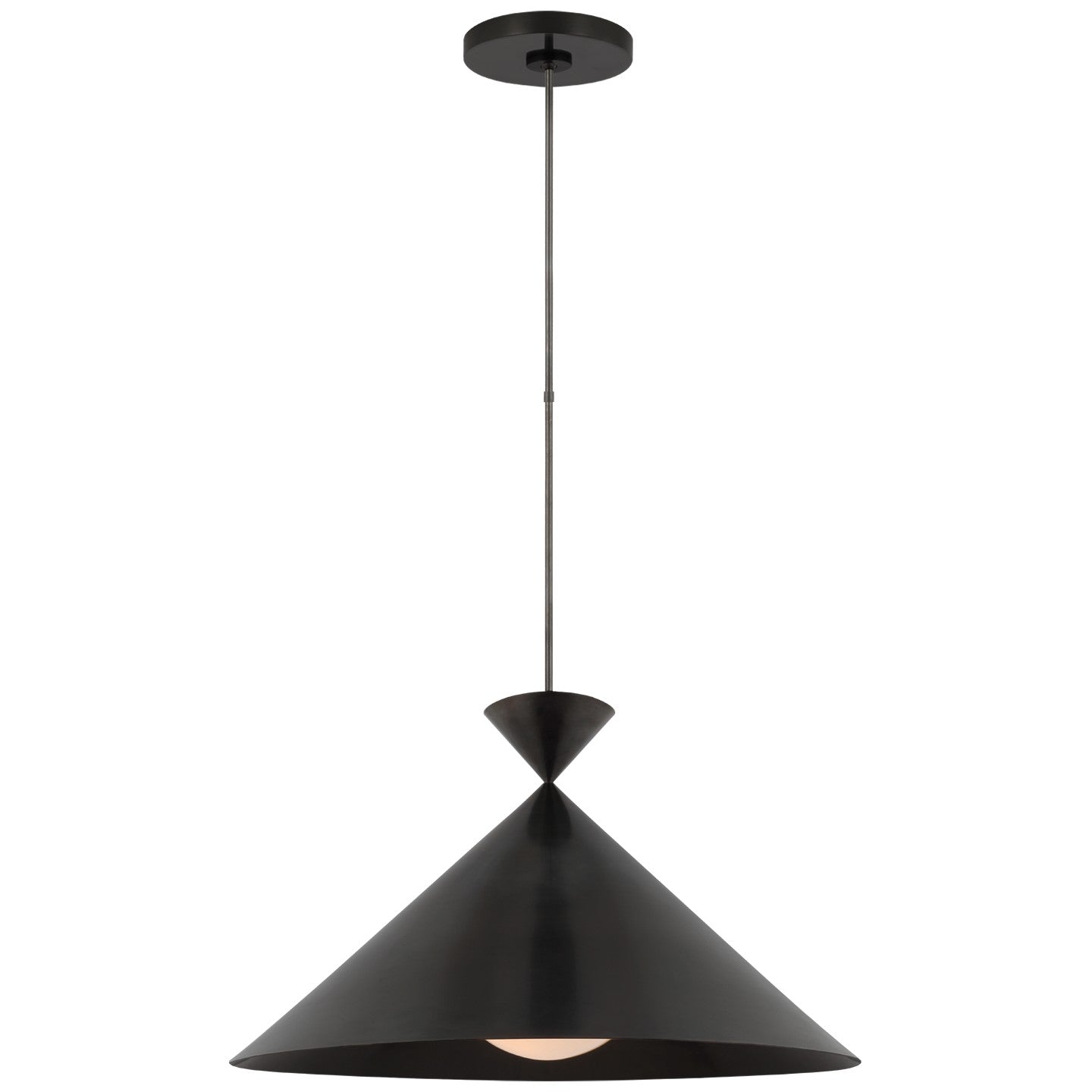 Load image into Gallery viewer, Visual Comfort Signature - PCD 5220BZ-WG - LED Pendant - Orsay - Bronze
