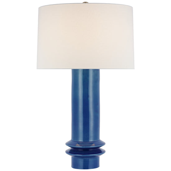 Load image into Gallery viewer, Visual Comfort Signature - PCD 3603AQC-L - LED Table Lamp - Montaigne - Aqua Crackle
