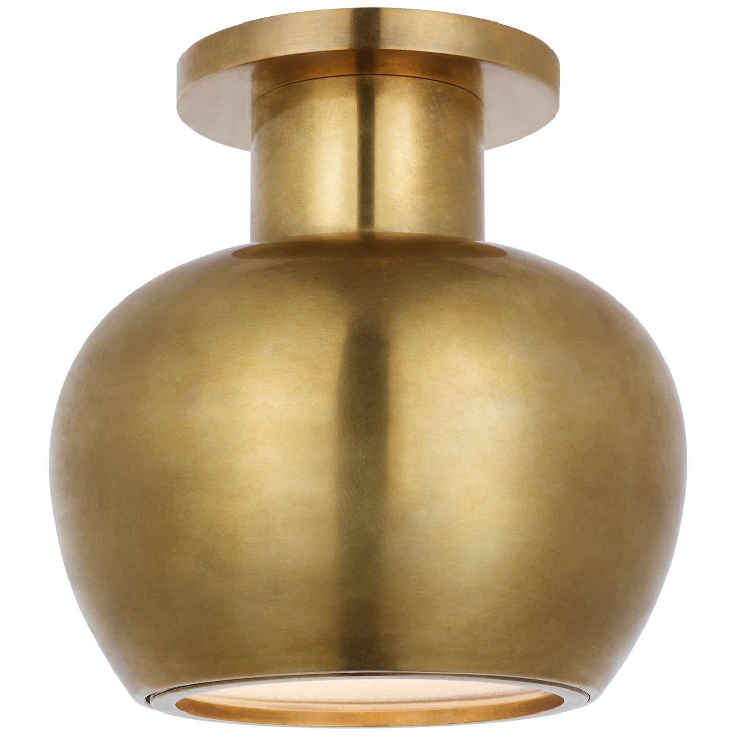 Load image into Gallery viewer, Visual Comfort Signature - PCD 4120HAB - LED Flush Mount - Comtesse - Hand-Rubbed Antique Brass
