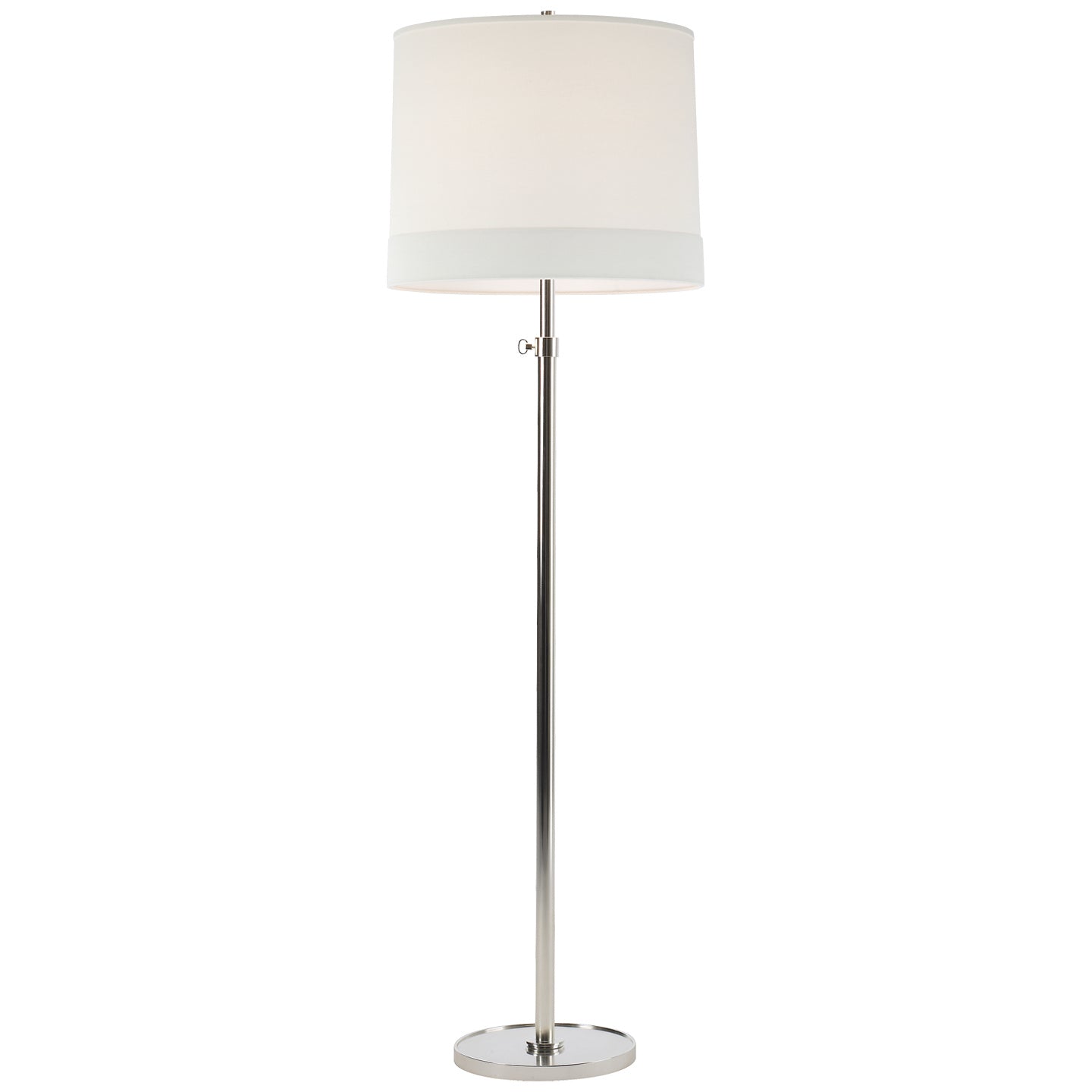 Load image into Gallery viewer, Visual Comfort Signature - BBL 1023SS-L - One Light Floor Lamp - Simple Scallop - Soft Silver
