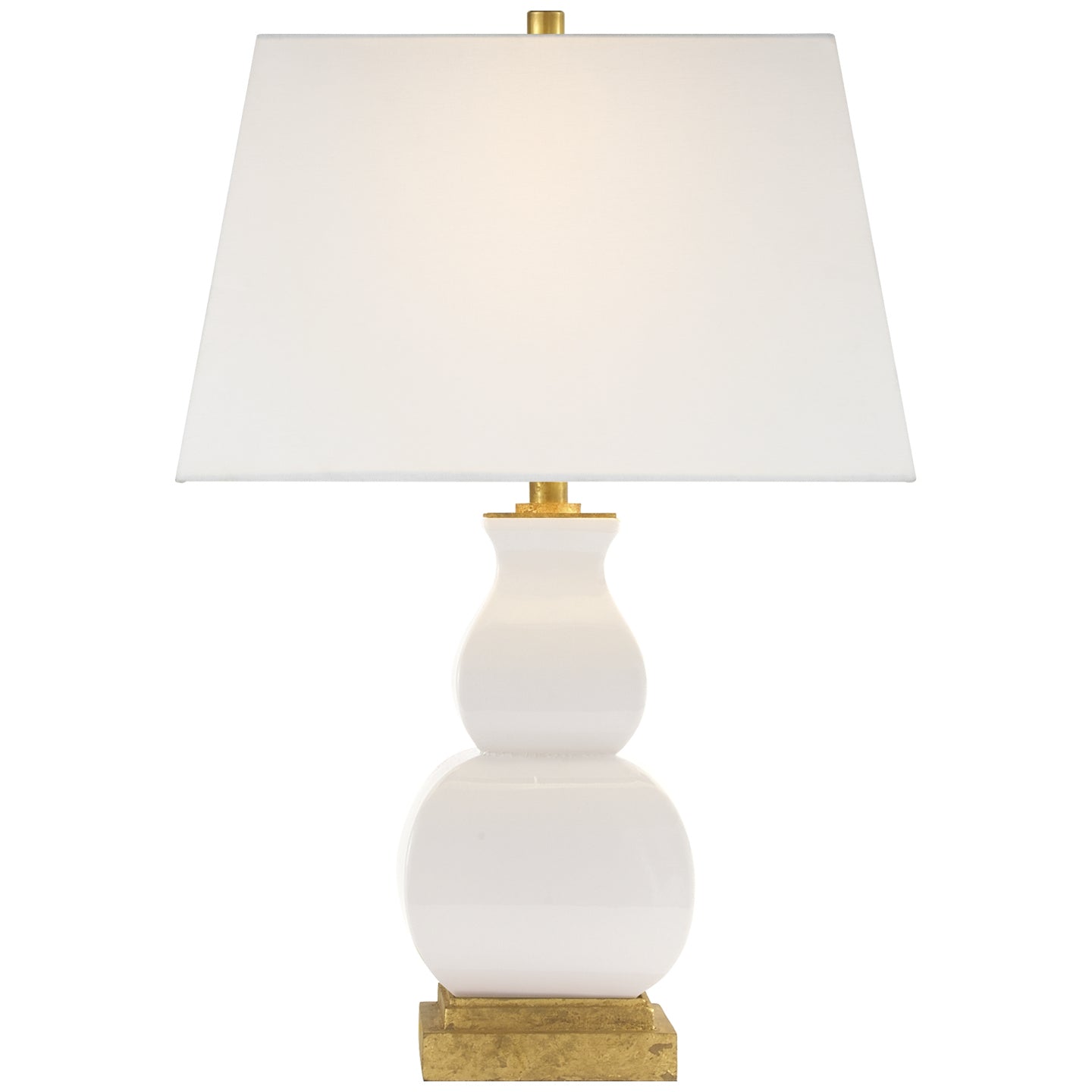 Visual Comfort Signature - CHA 8627IC-L - One Light Table Lamp - Fang Gourd - Ivory Crackle Ceramic