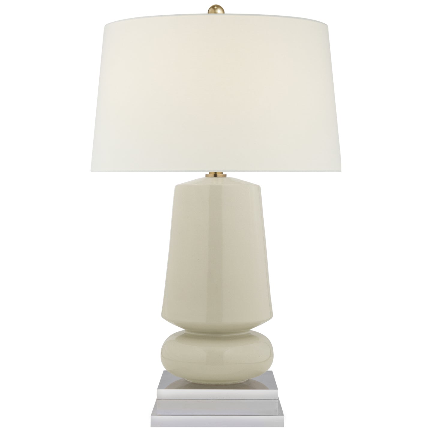 Visual Comfort Signature - CHA 8668ICO-L - One Light Table Lamp - Parisienne - Coconut Porcelain