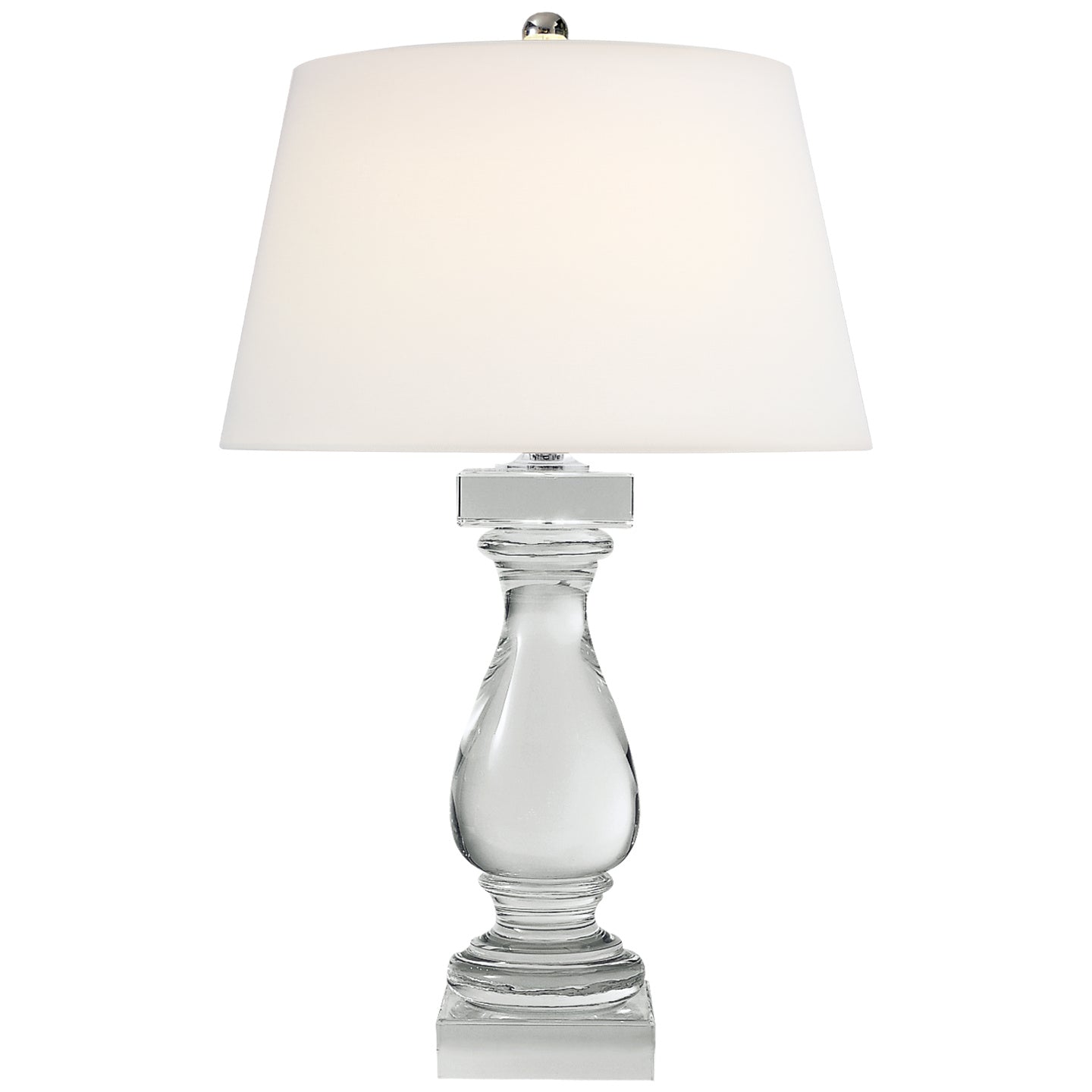 Visual Comfort Signature - CHA 8924CG-L - One Light Table Lamp - Balustrade - Crystal