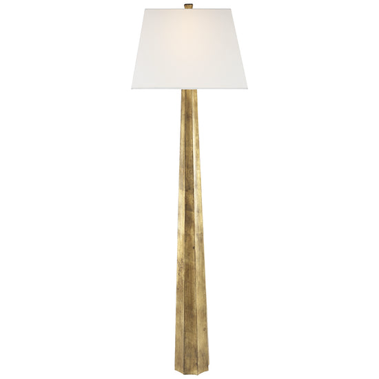 Visual Comfort Signature - CHA 9461GI-L - One Light Floor Lamp - Fluted Spire - Gilded Iron