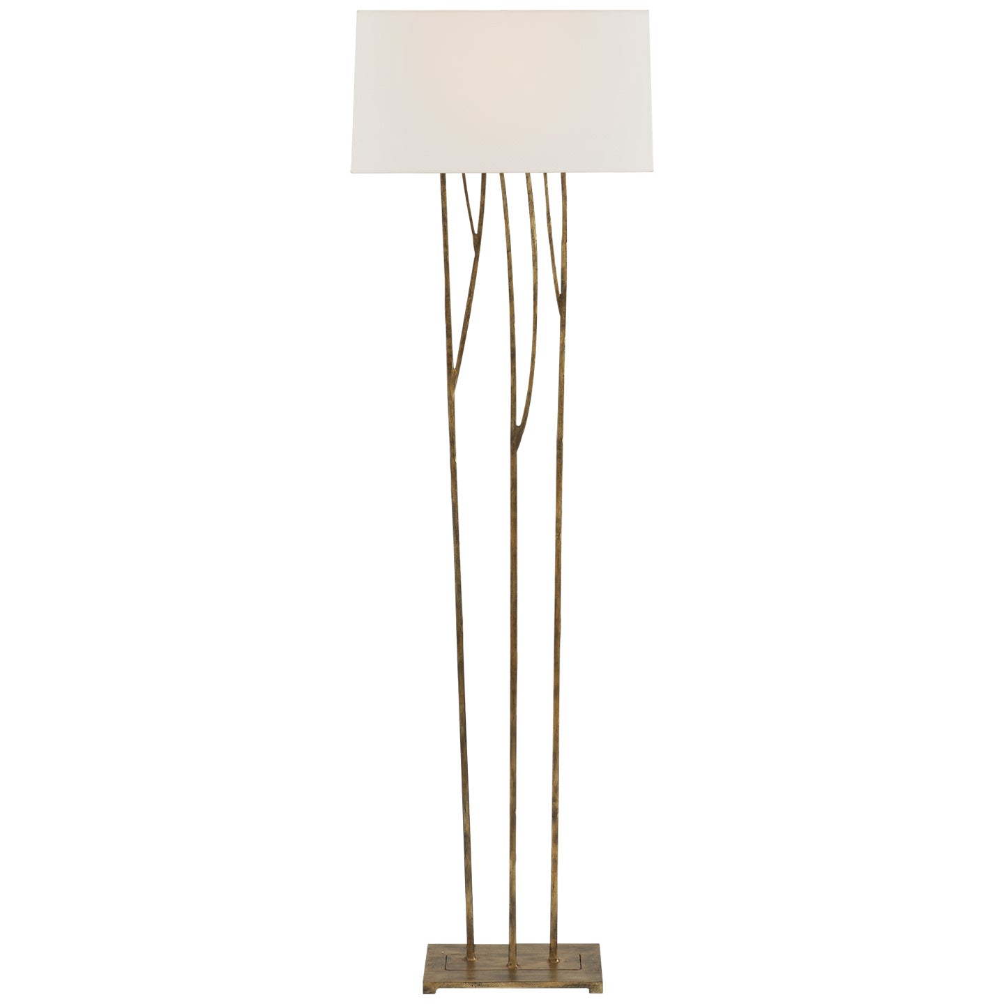 Visual Comfort Signature - S 1050GI-L - Two Light Floor Lamp - Aspen - Gilded Iron