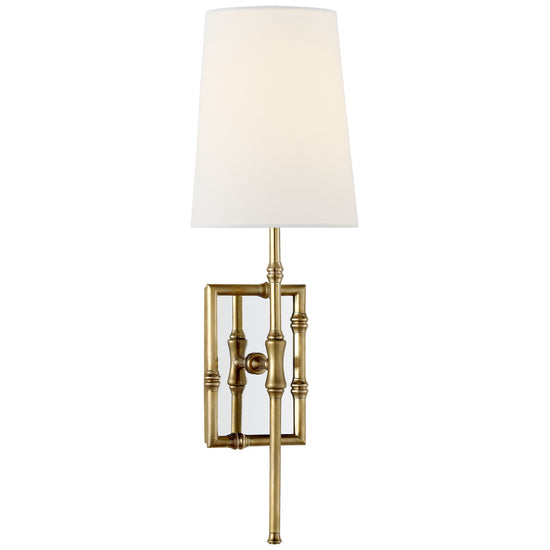 Visual Comfort Signature - S 2177HAB-L - One Light Wall Sconce - Grenol - Hand-Rubbed Antique Brass