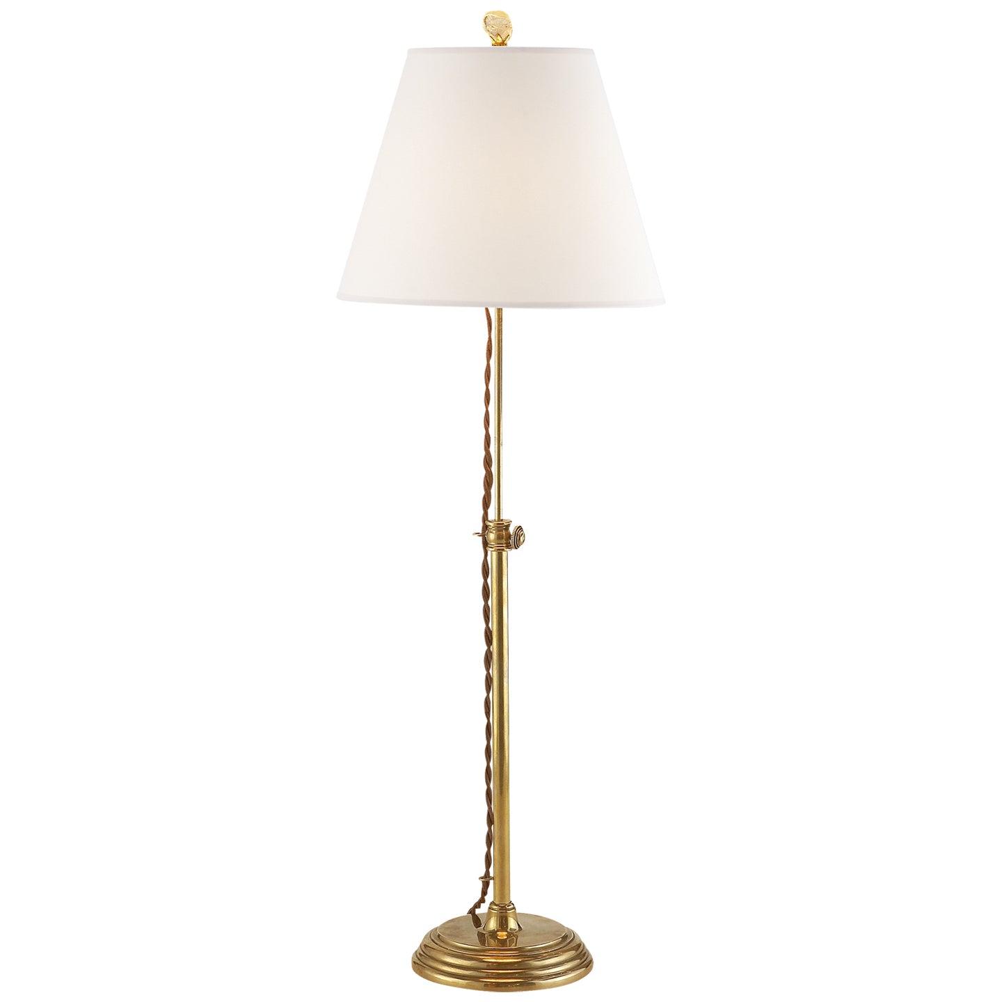 Load image into Gallery viewer, Visual Comfort Signature - SK 3005HAB-L - One Light Accent Lamp - Wyatt - Hand-Rubbed Antique Brass
