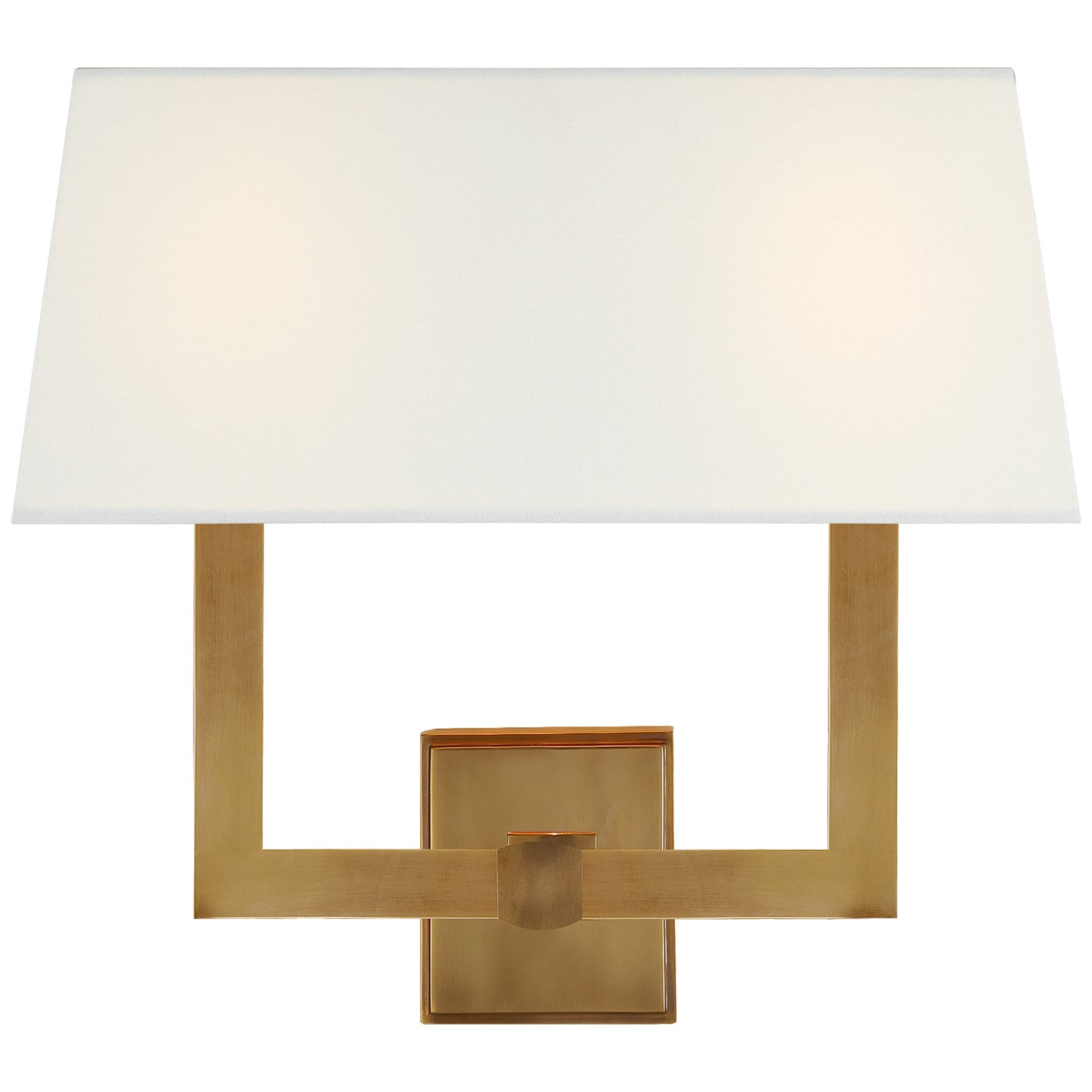 Load image into Gallery viewer, Visual Comfort Signature - SL 2820HAB-L2 - Two Light Wall Sconce - Square Tube - Hand-Rubbed Antique Brass
