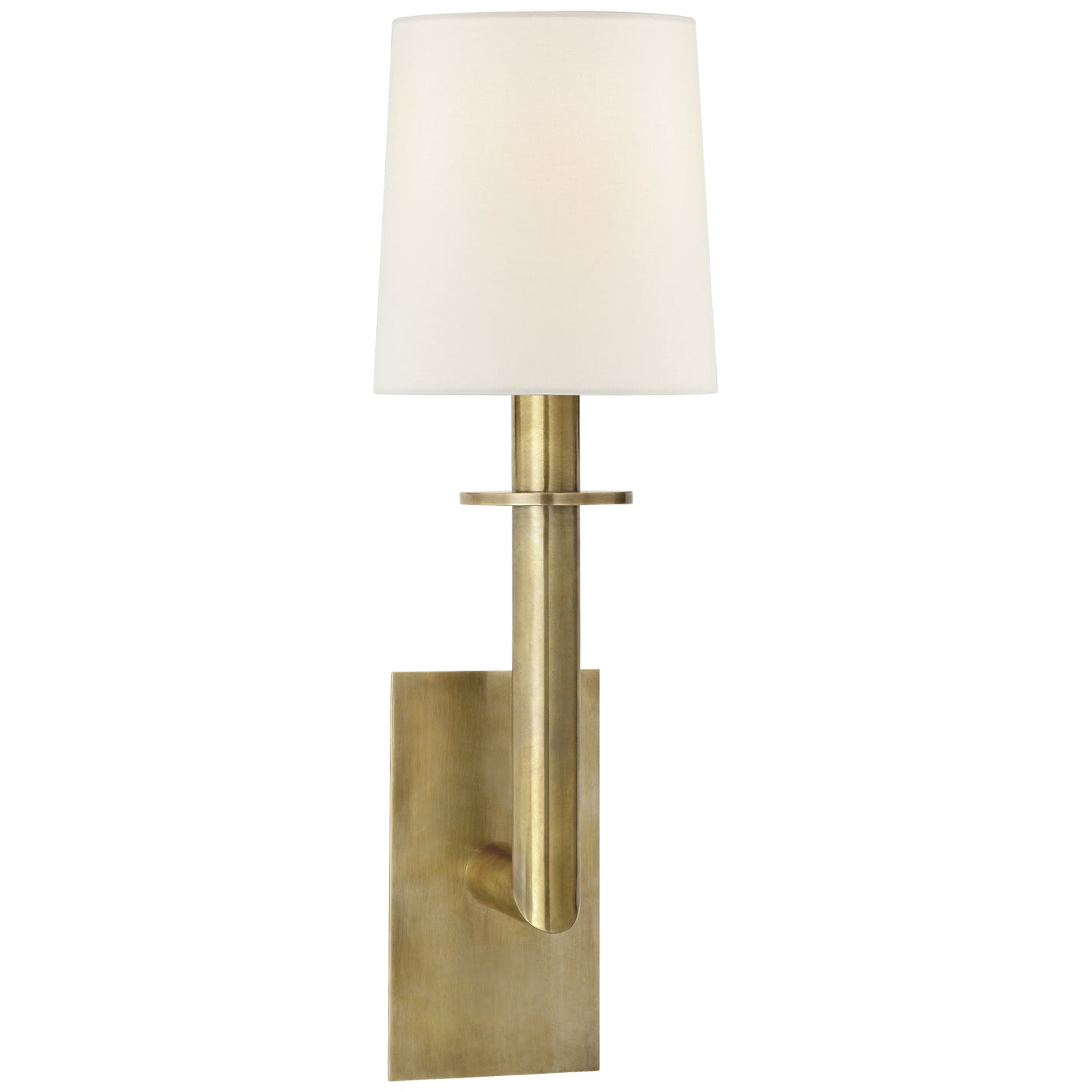 Load image into Gallery viewer, Visual Comfort Signature - SP 2017HAB-L - One Light Wall Sconce - Dalston - Hand-Rubbed Antique Brass
