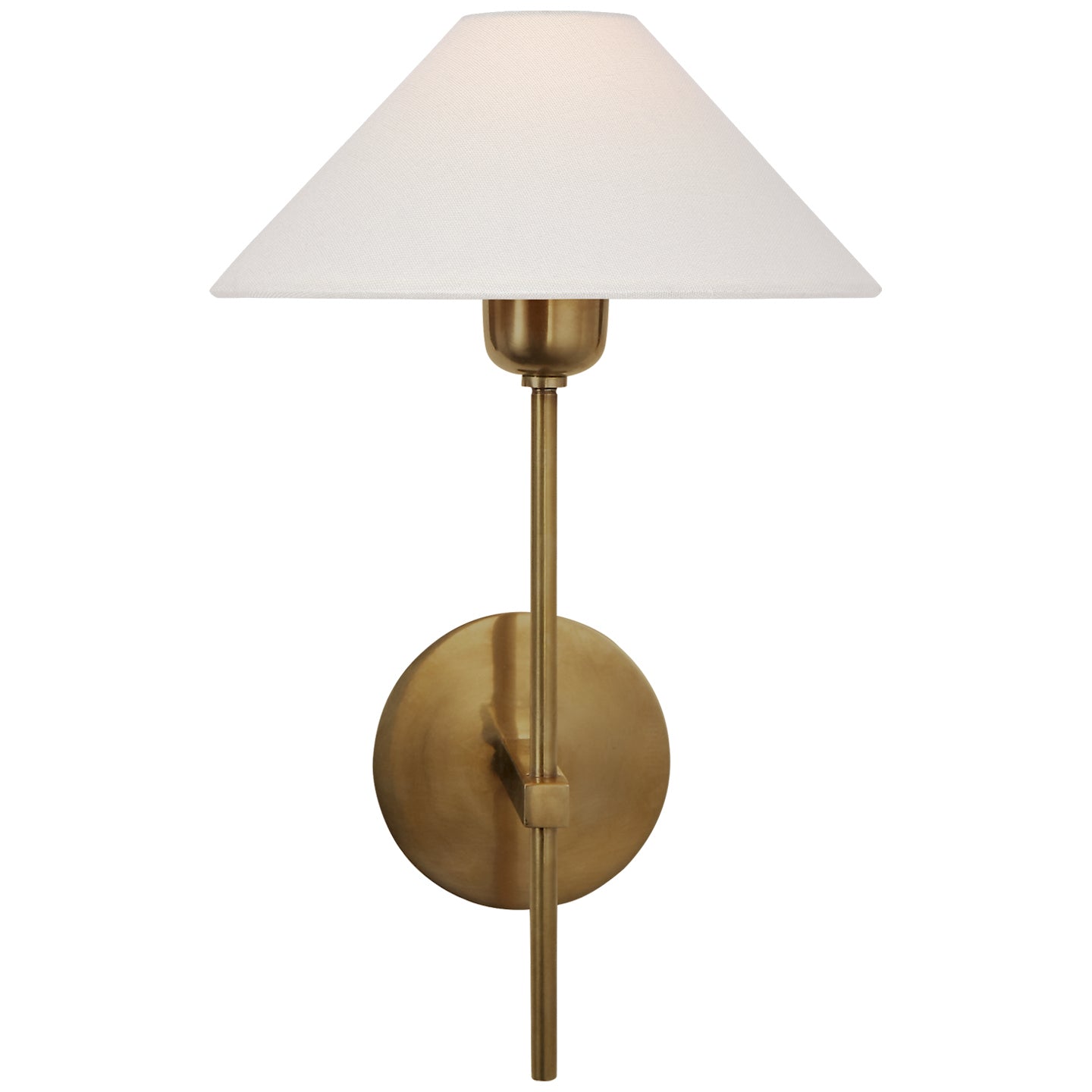 Visual Comfort Signature - SP 2022HAB-L - One Light Wall Sconce - Hackney - Hand-Rubbed Antique Brass