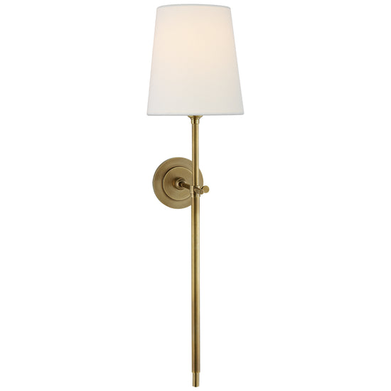 Visual Comfort Signature - TOB 2024HAB-L - One Light Wall Sconce - Bryant - Hand-Rubbed Antique Brass