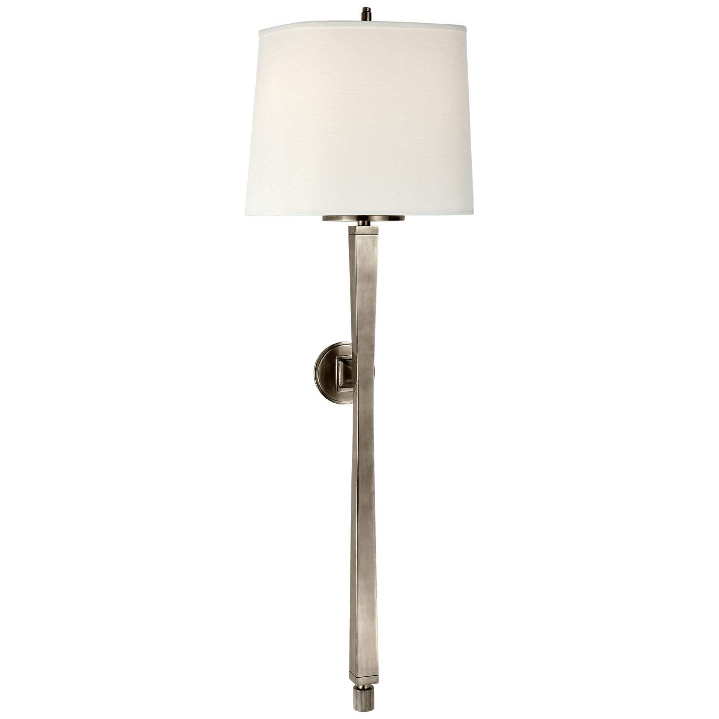 Visual Comfort Signature - TOB 2741AN-L - Two Light Wall Sconce - Edie - Antique Nickel