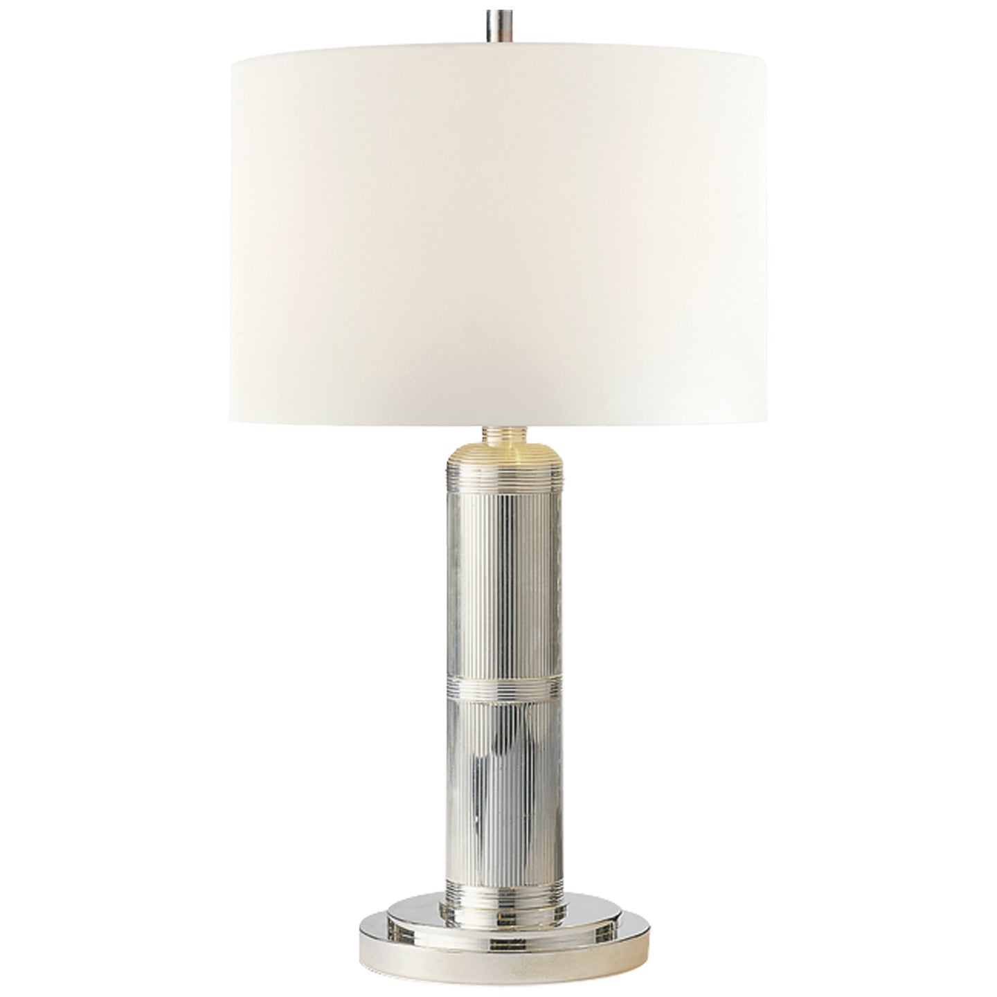 Load image into Gallery viewer, Visual Comfort Signature - TOB 3000PN-L - Two Light Table Lamp - Longacre - Polished Nickel
